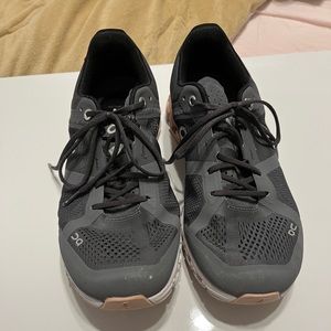On cloud running shoes